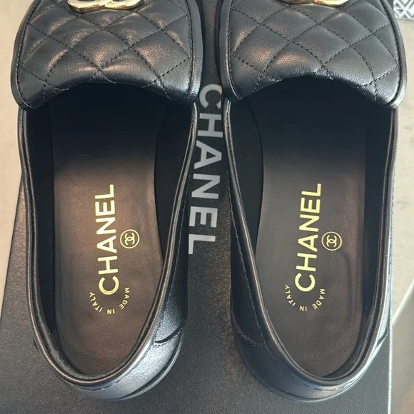 Chanel Turnlock Loafers - Picture 6 of 12